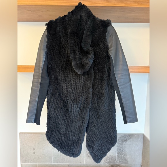 Mackage Jackets & Blazers - Mackage Fur and Leather Cardigan Jacket